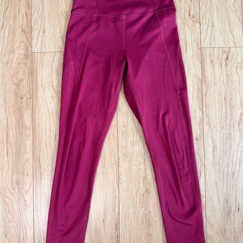 Girlfriend Collective Deep Pink Leggings